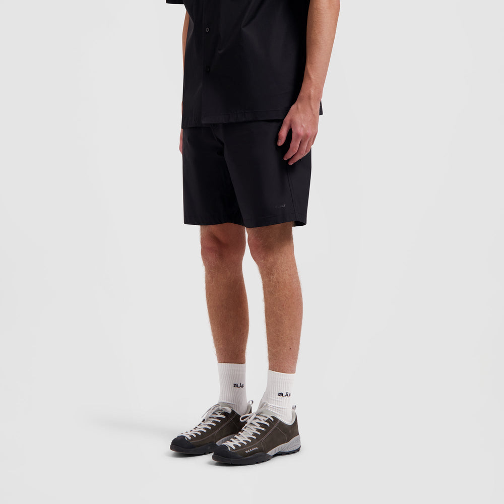 NYLON SHORTS | BLACK