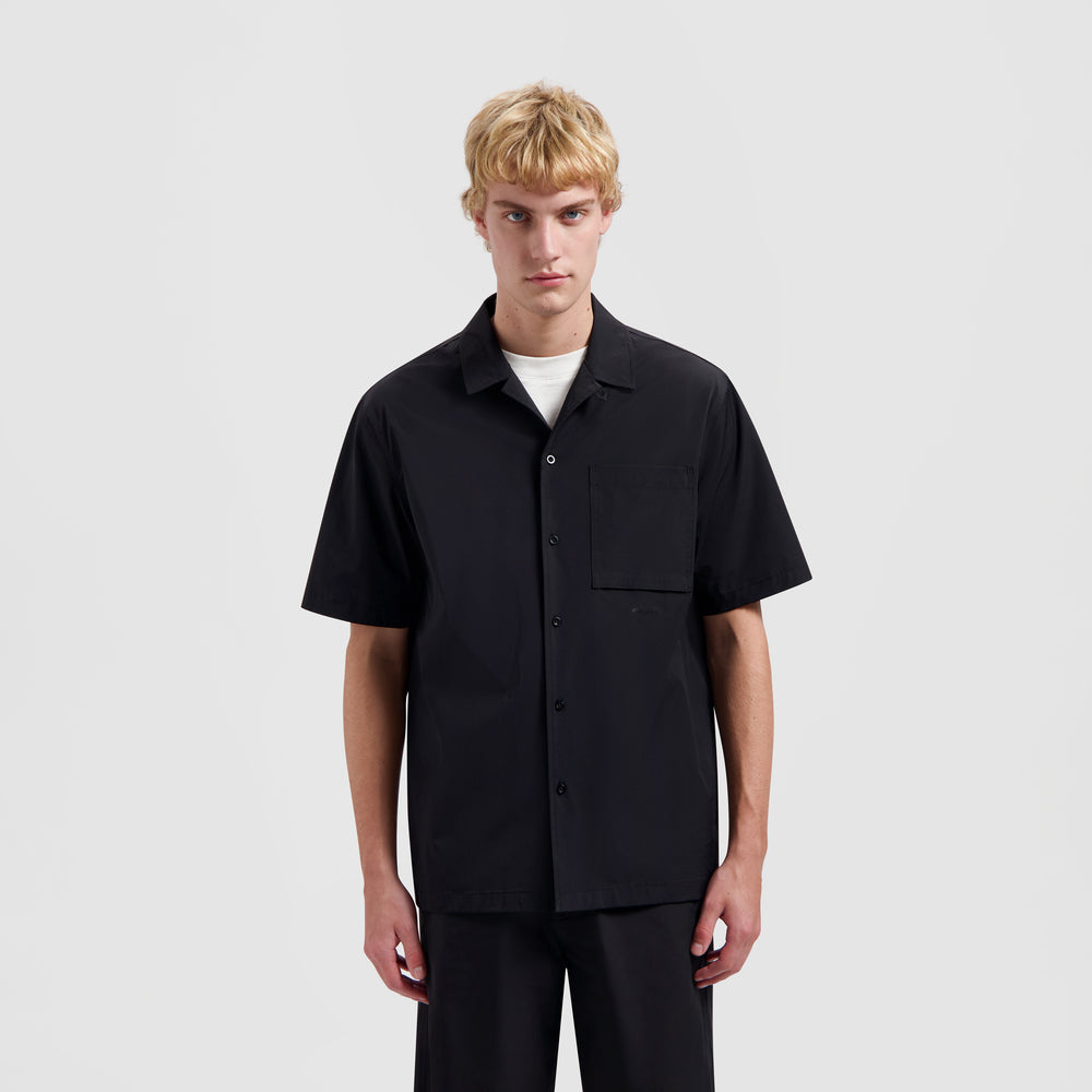 Nylon SS Shirt - Black