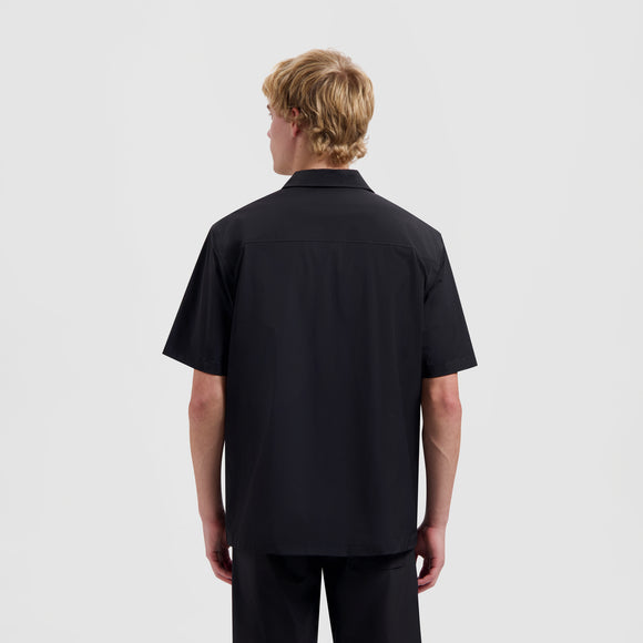 Nylon SS Shirt - Black