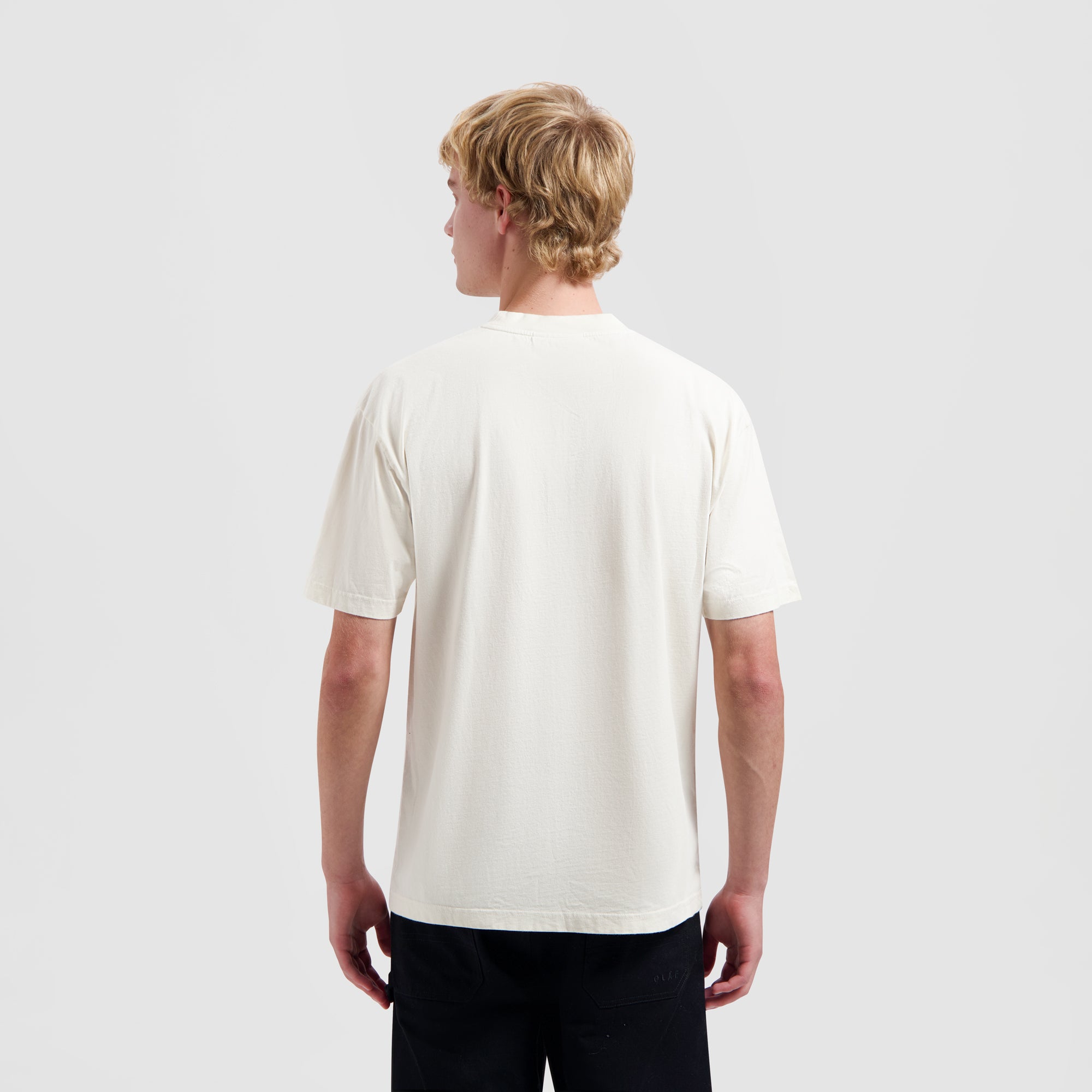 Dual Logo Tee - Off White