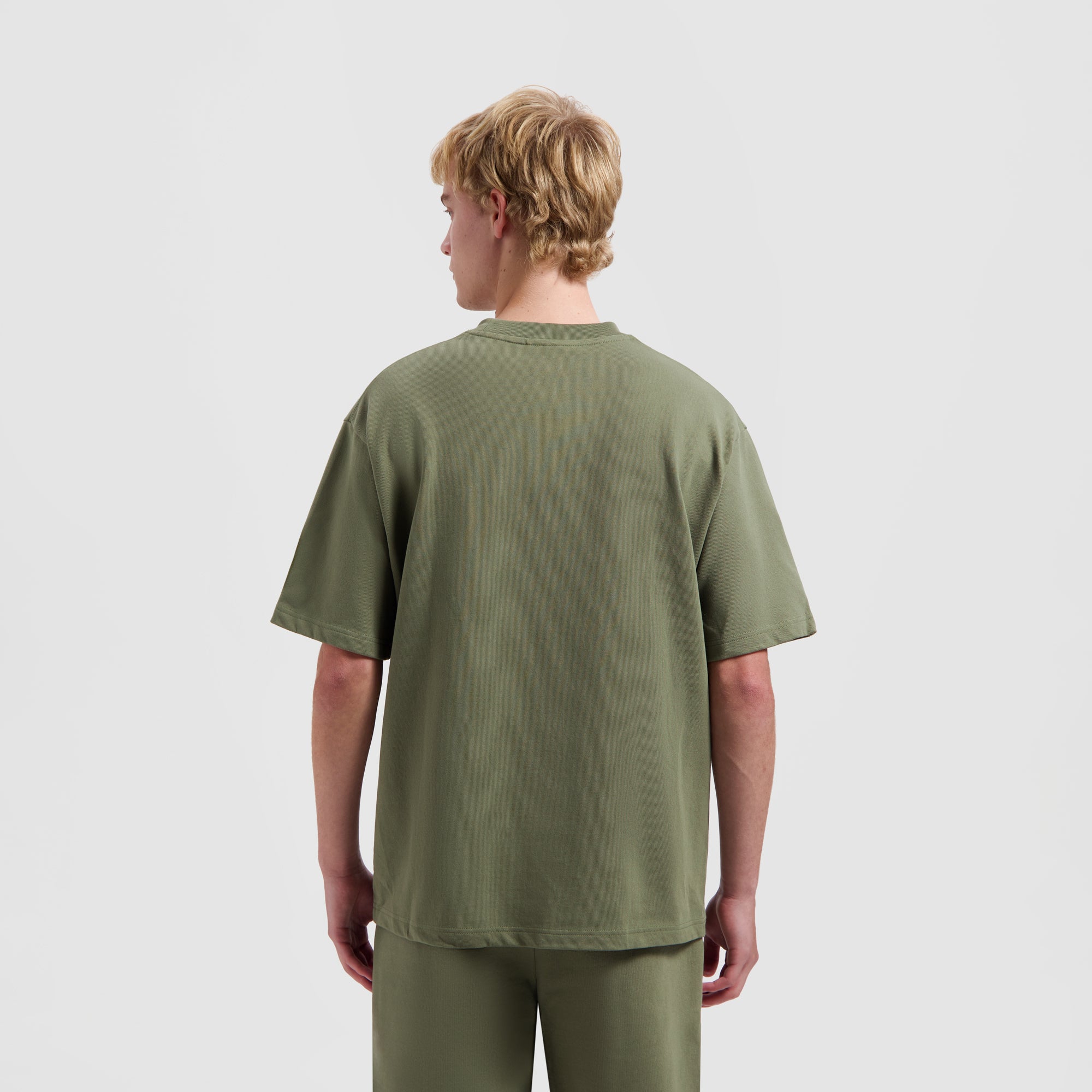 Studio Tee - Pewter Green