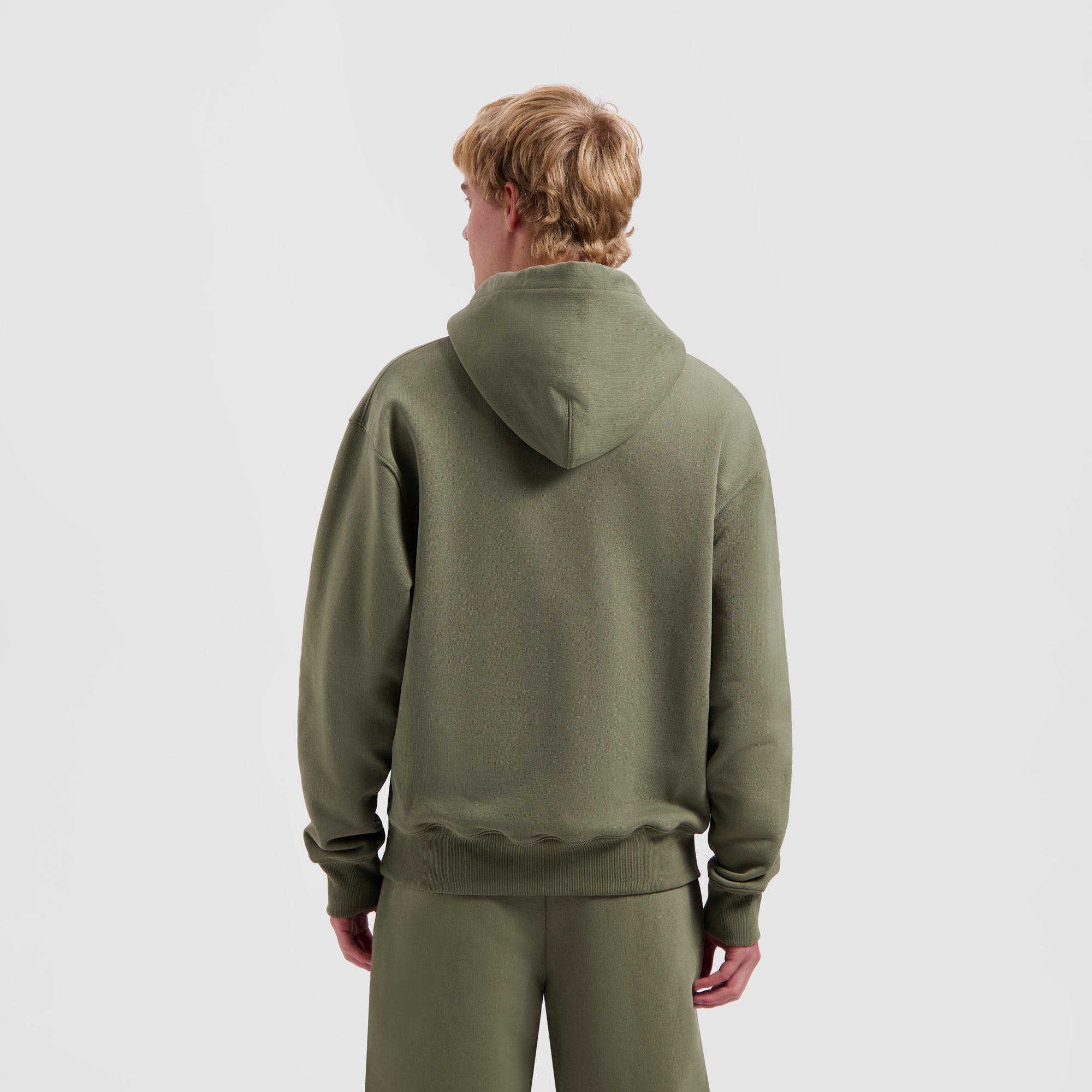 Studio Hoodie - Pewter Green