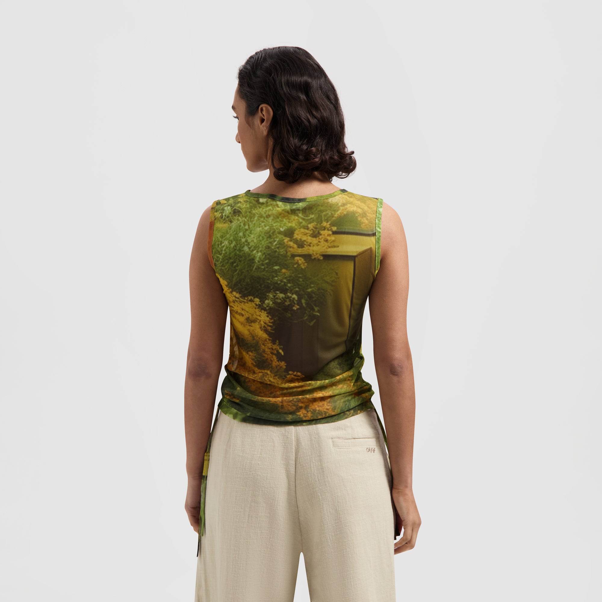 WMN Indoor Garden Tank Top - Yellow
