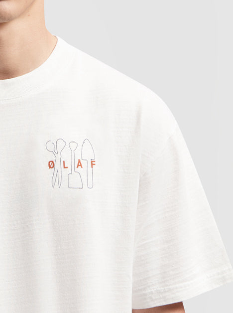 Tools Slub Tee  - Optical White