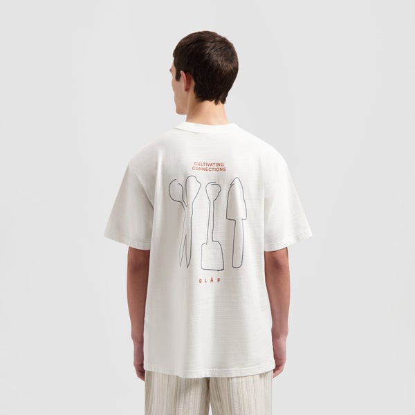 Tools Slub Tee  - Optical White