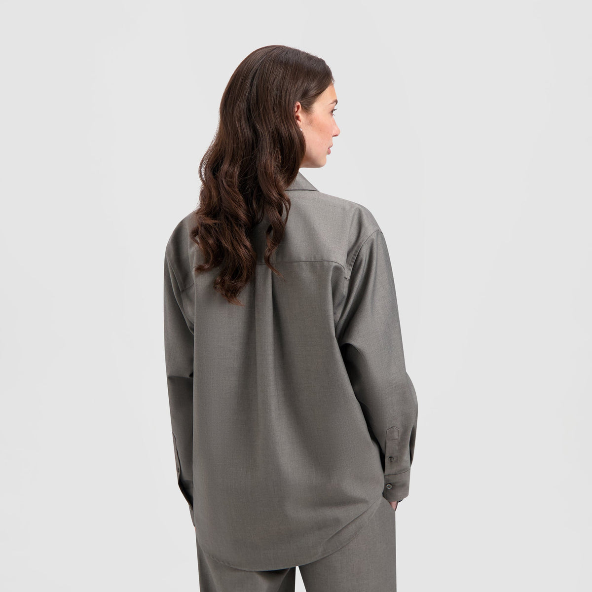 DRAPEY SHIRT | GREY