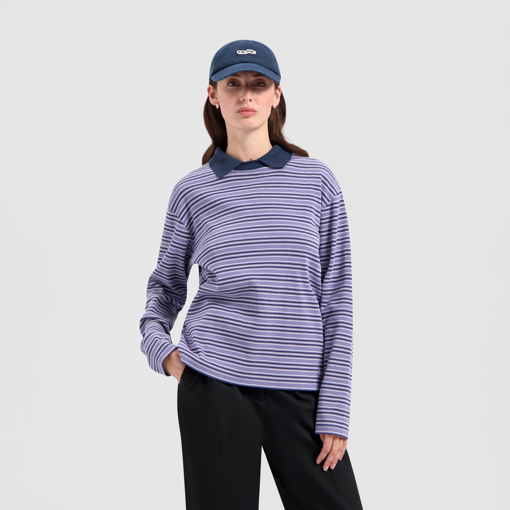 Wavy Drift Cap - Navy