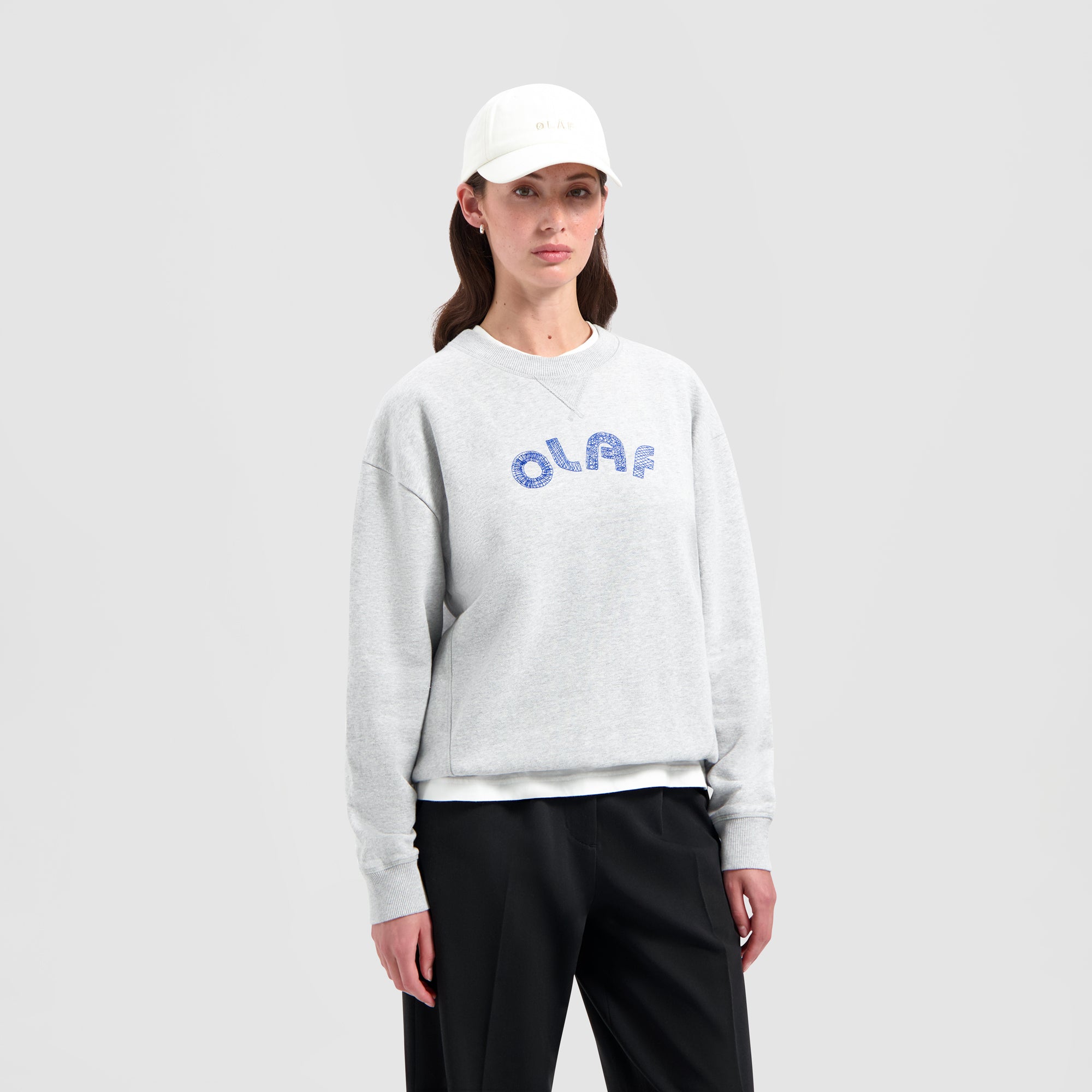 Herringbone Block Cap - Off White