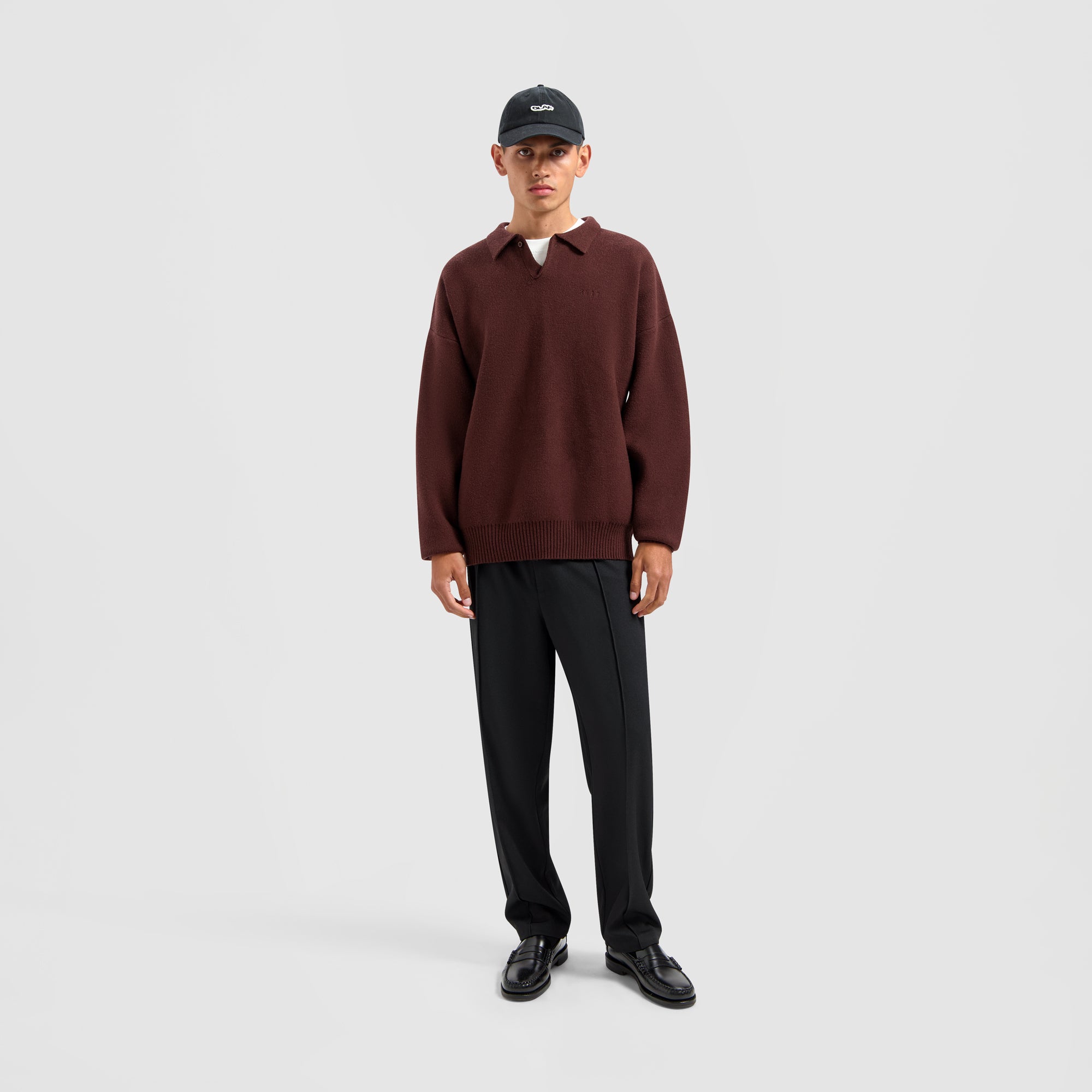 Wavy Drift Cap - Black