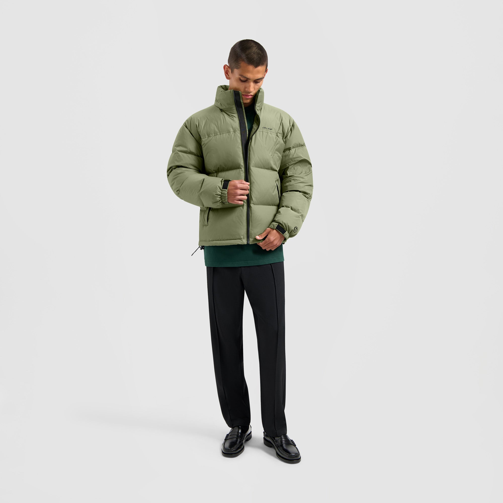 Puffer Jacket - Sage