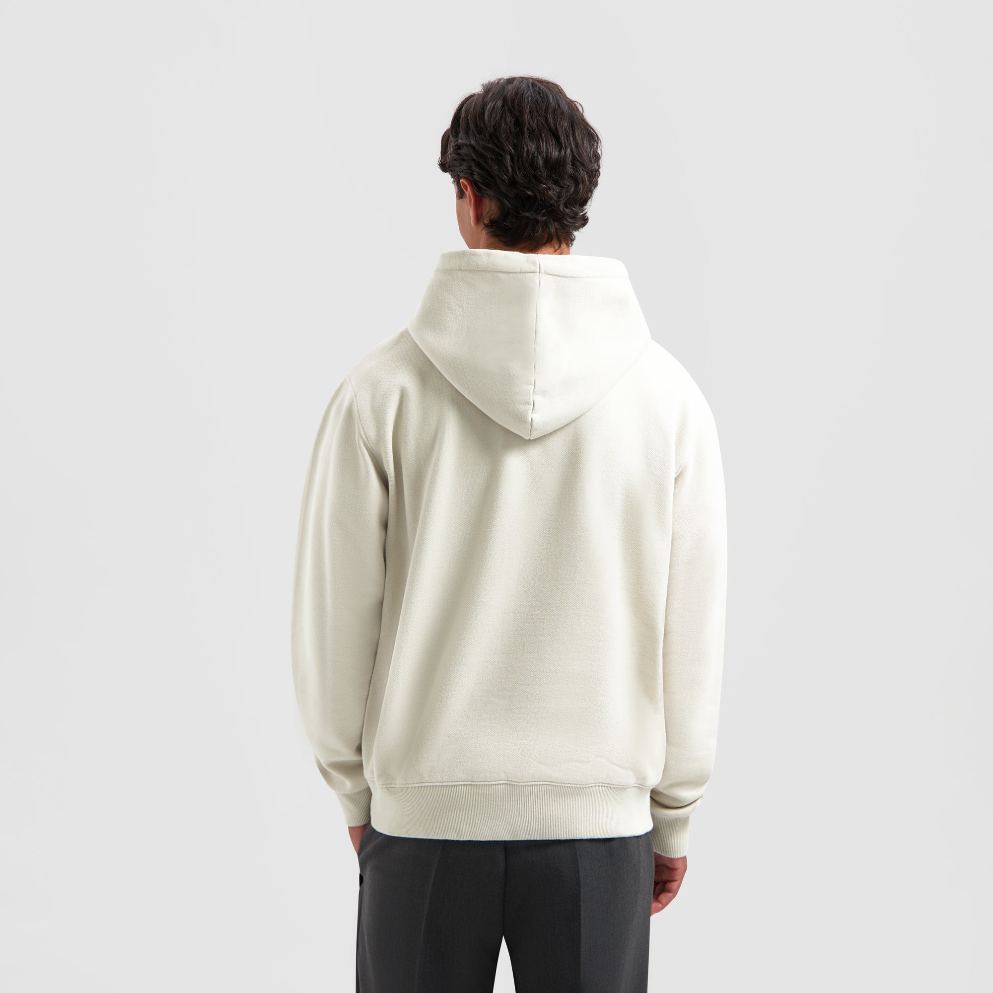 Wavy Drift Hoodie - Cement
