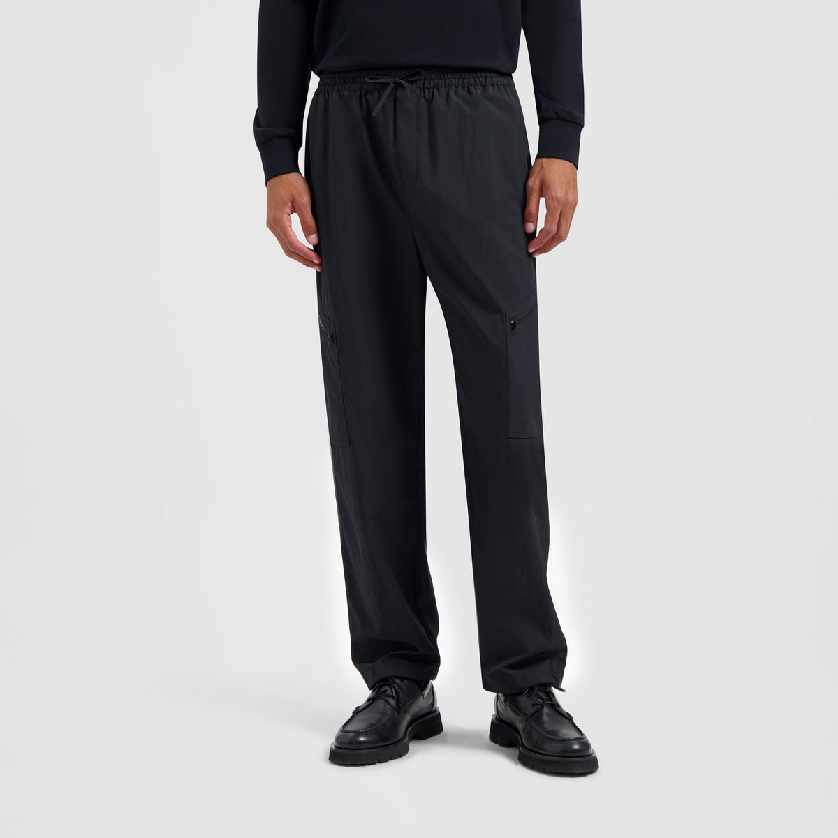 NYLON TRACKPANT | BLACK