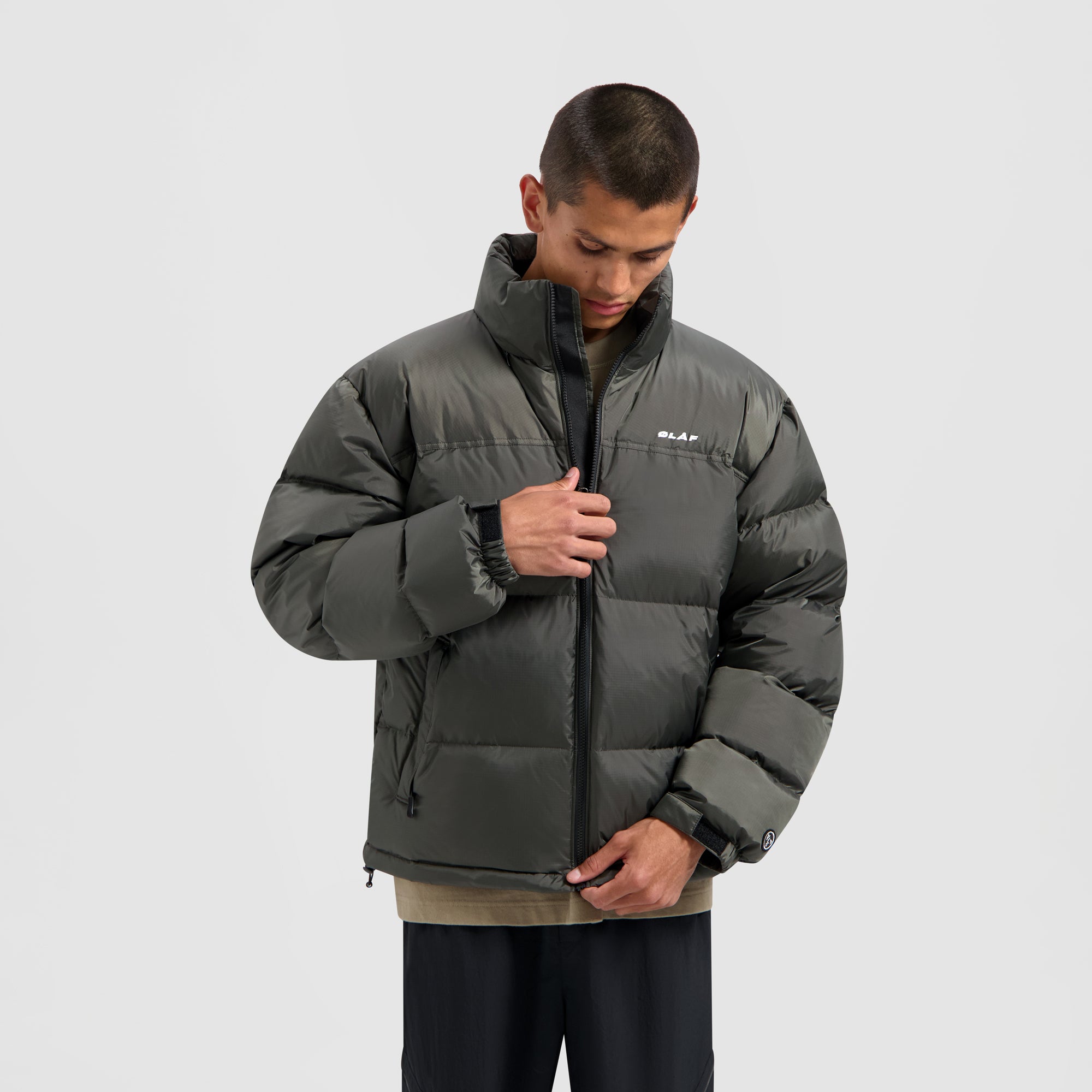 Puffer Jacket - Charcoal Grey