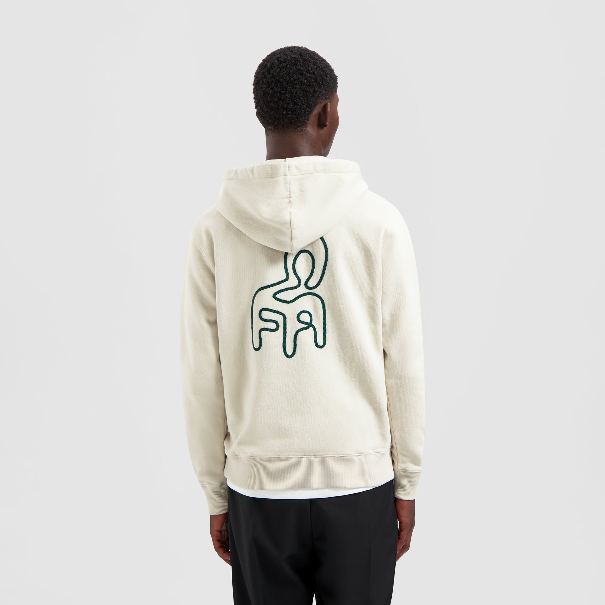 Chair Logo Hoodie - Cement