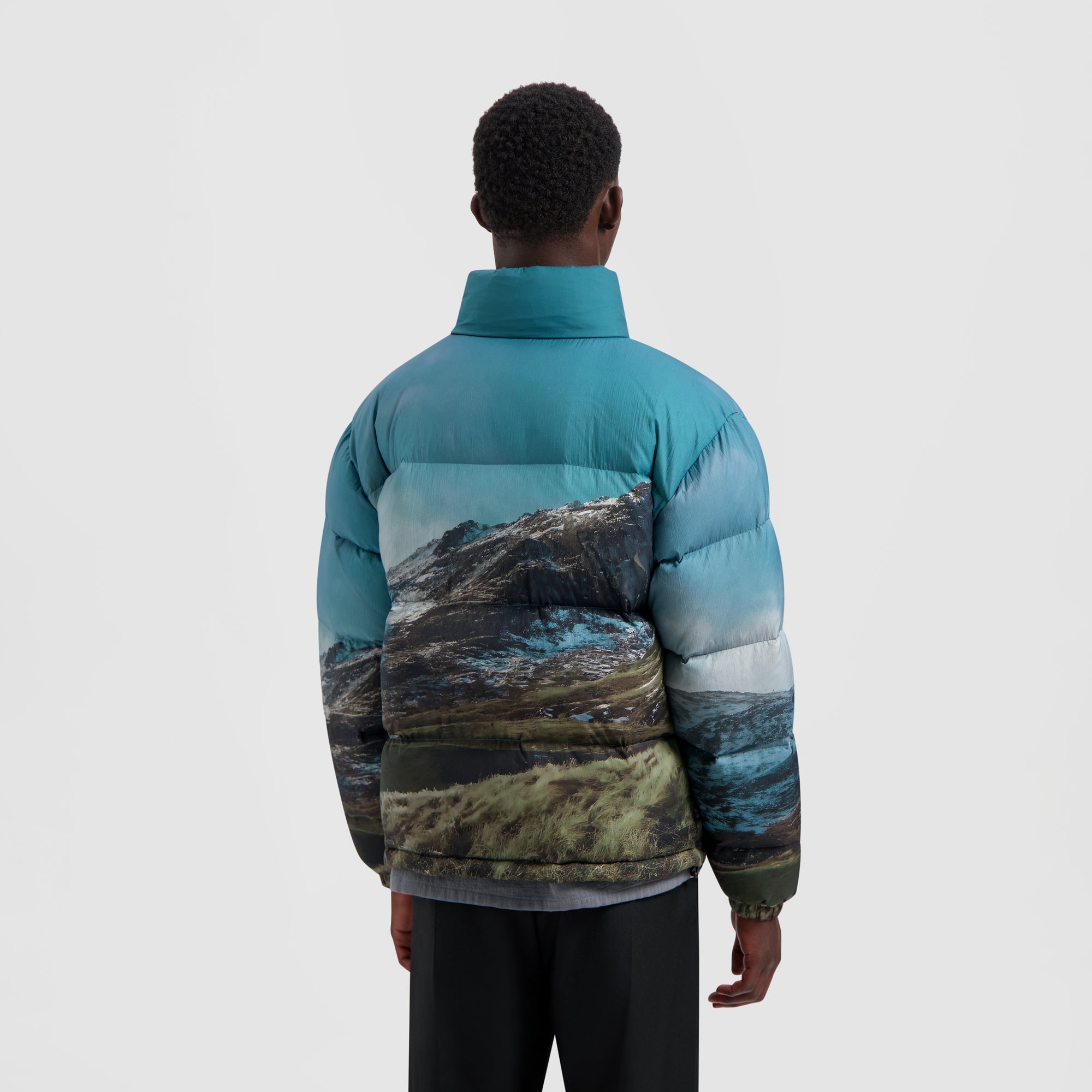 Mountain AOP Puffer - Multi