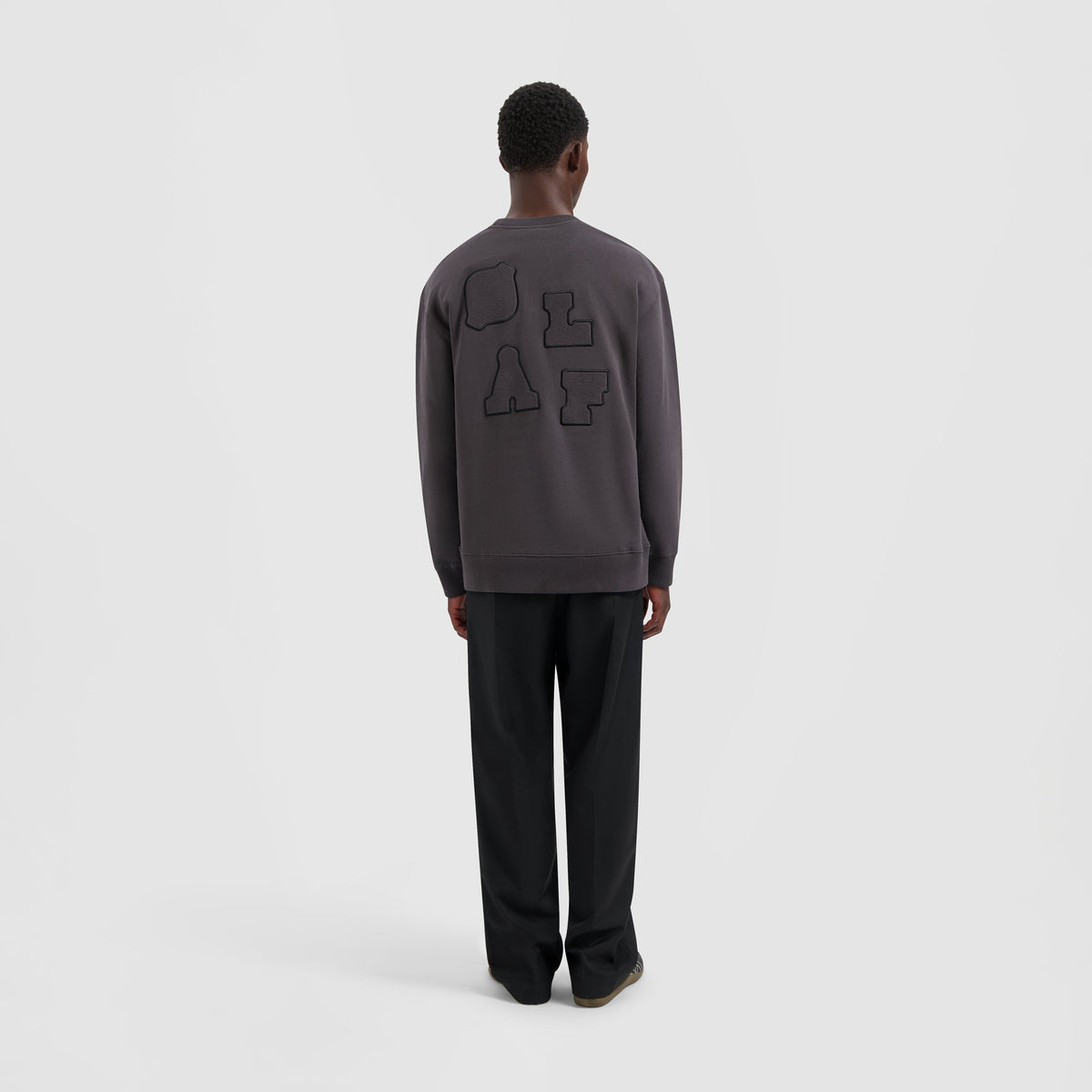 VARSITY CREWNECK | CHARCOAL