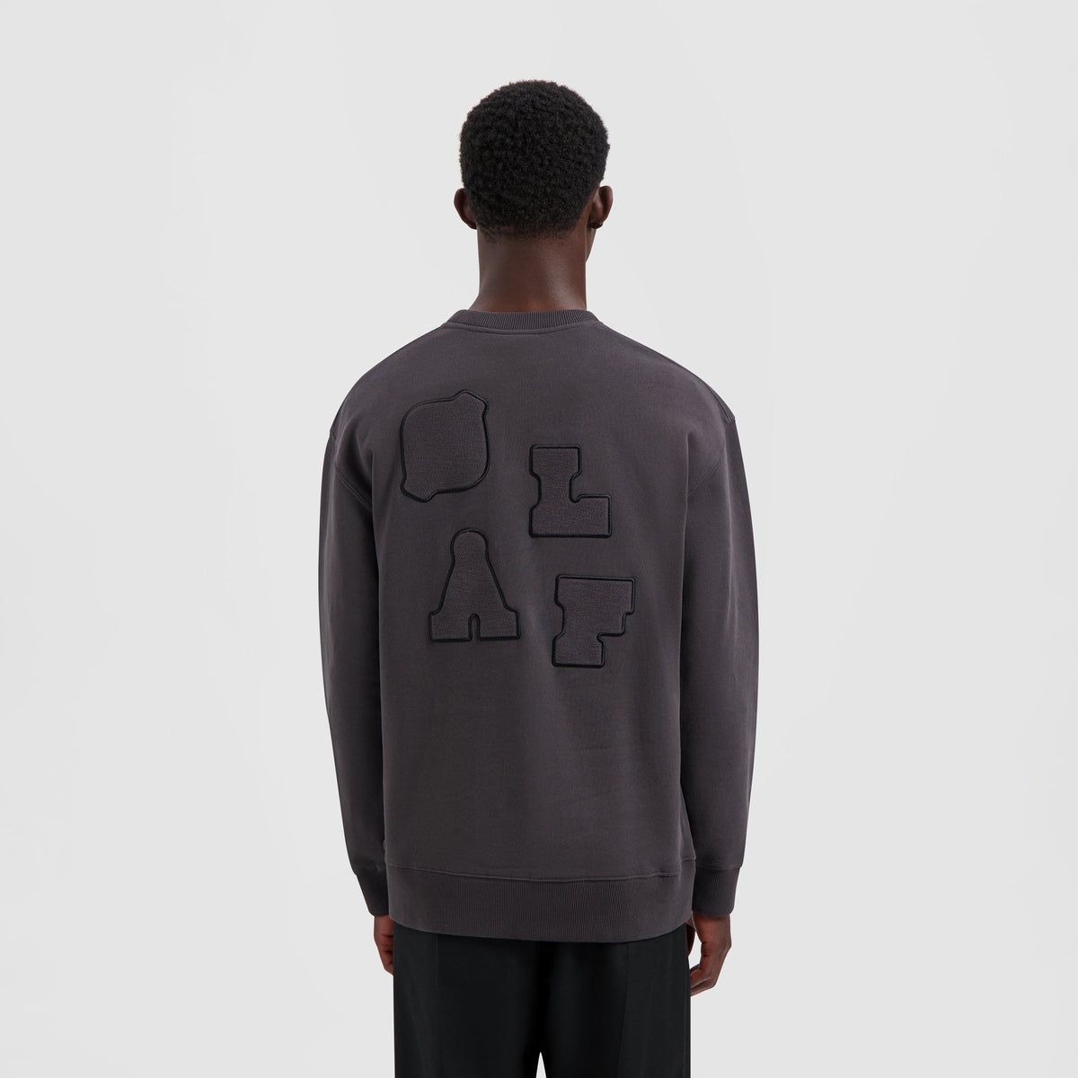 VARSITY CREWNECK | CHARCOAL