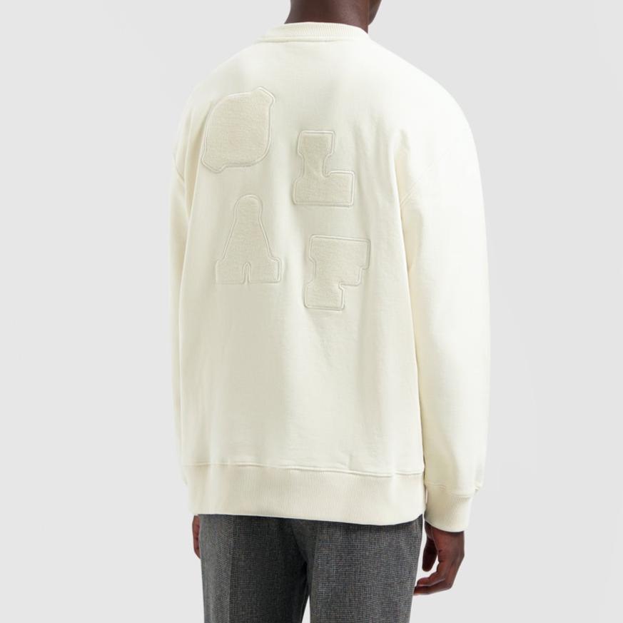 Varsity Crewneck - Off White