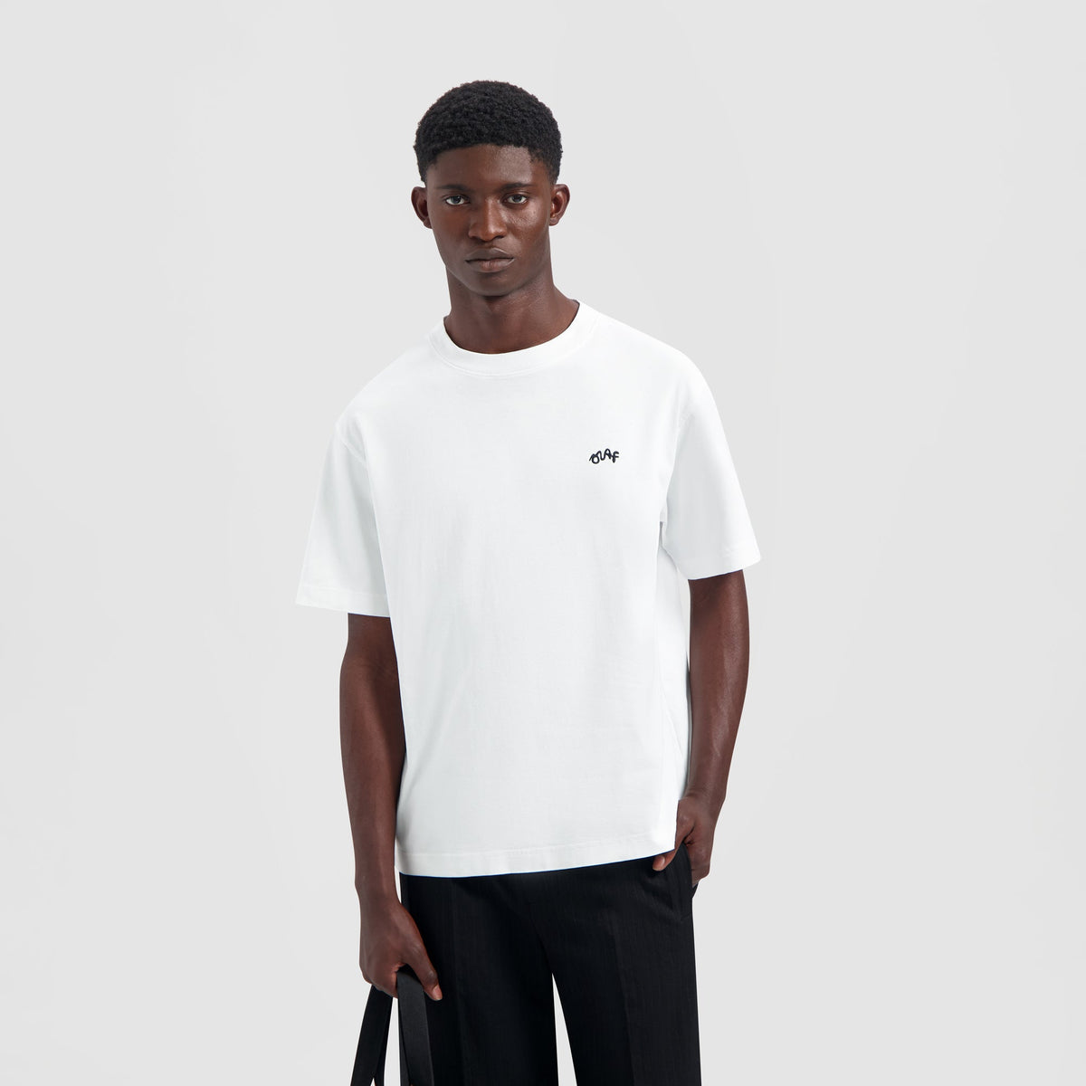 SIGNATURE TEE | OPTICAL WHITE