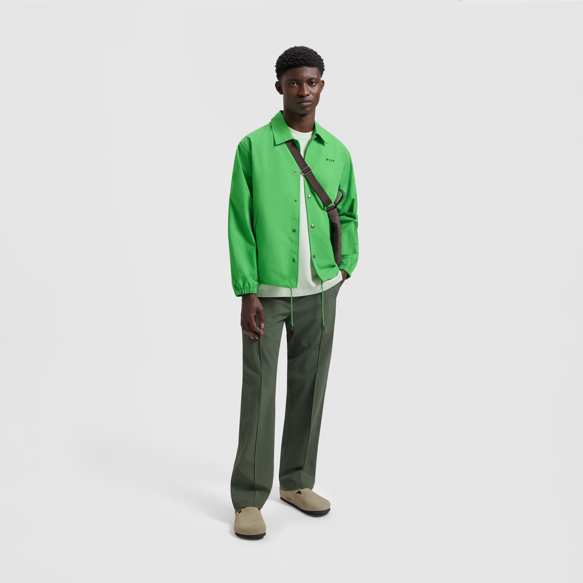 Coach Jacket - Green – OLAF