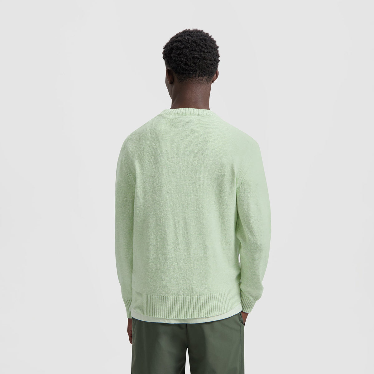 ESSENTIAL KNIT | PALE GREEN
