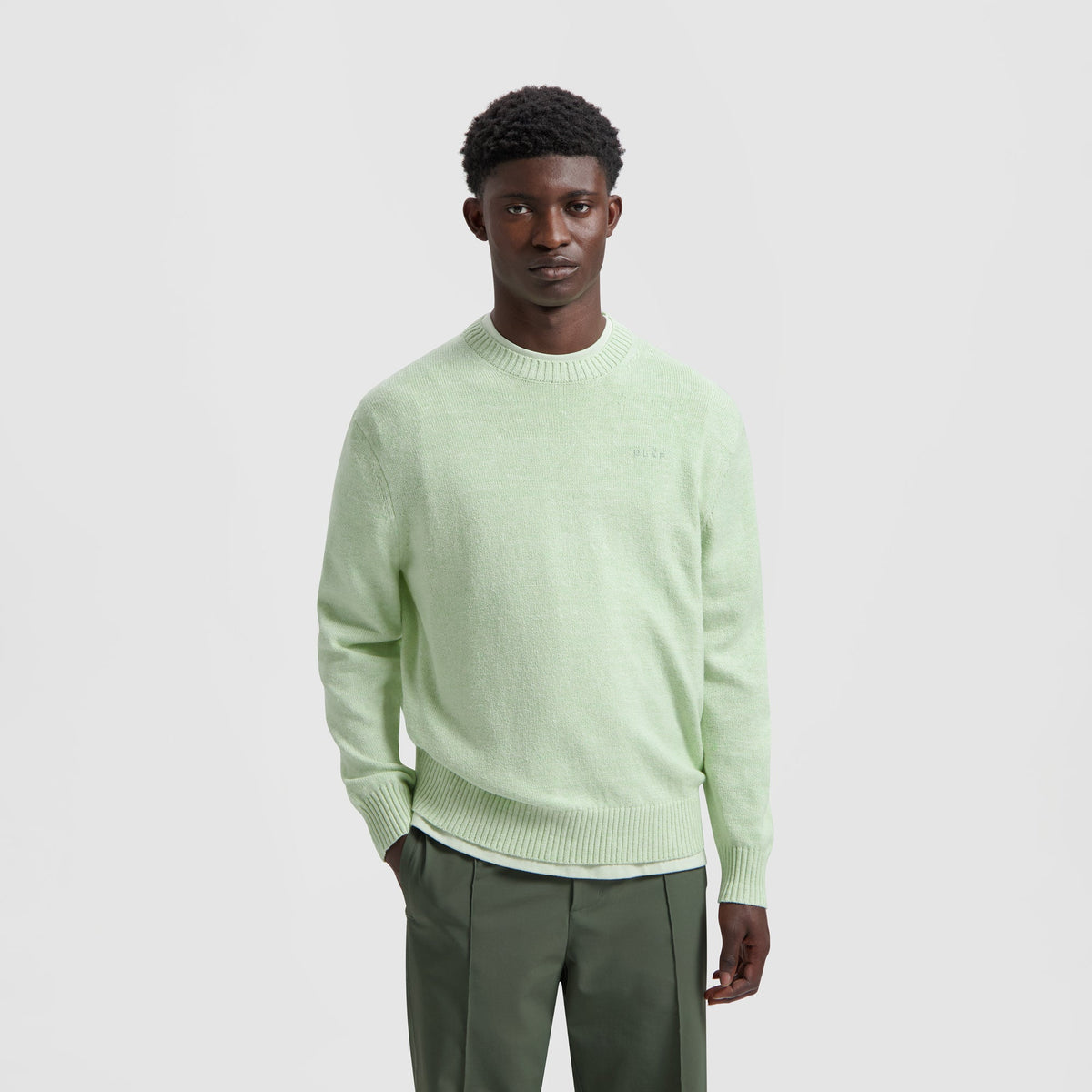 ESSENTIAL KNIT | PALE GREEN