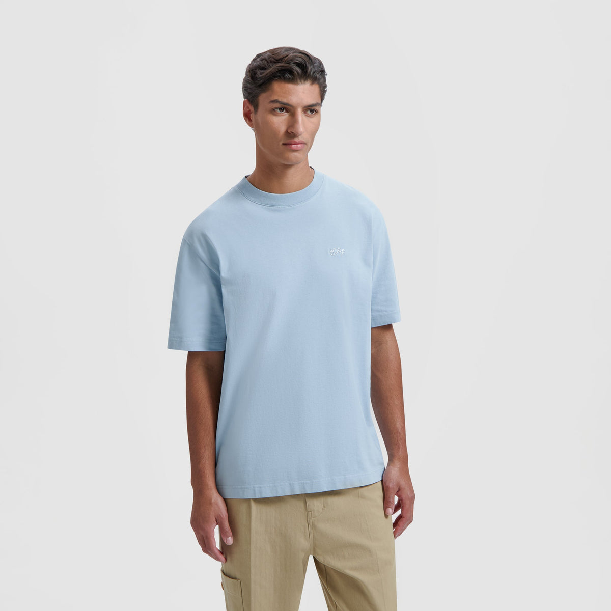 SIGNATURE TEE | BABY BLUE