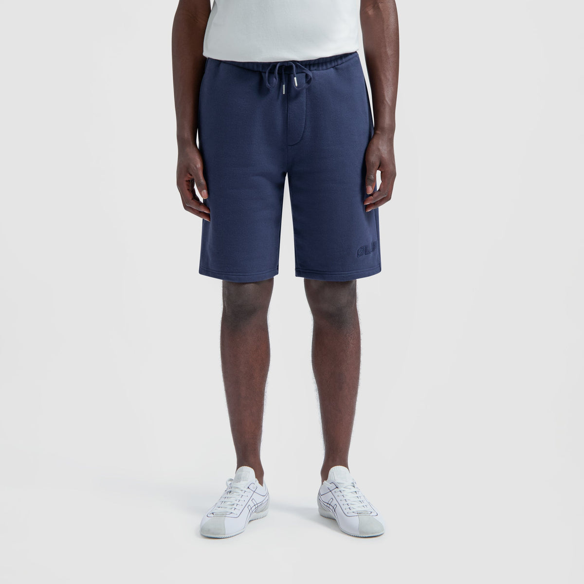 STUDIO SWEAT SHORTS | NAVY