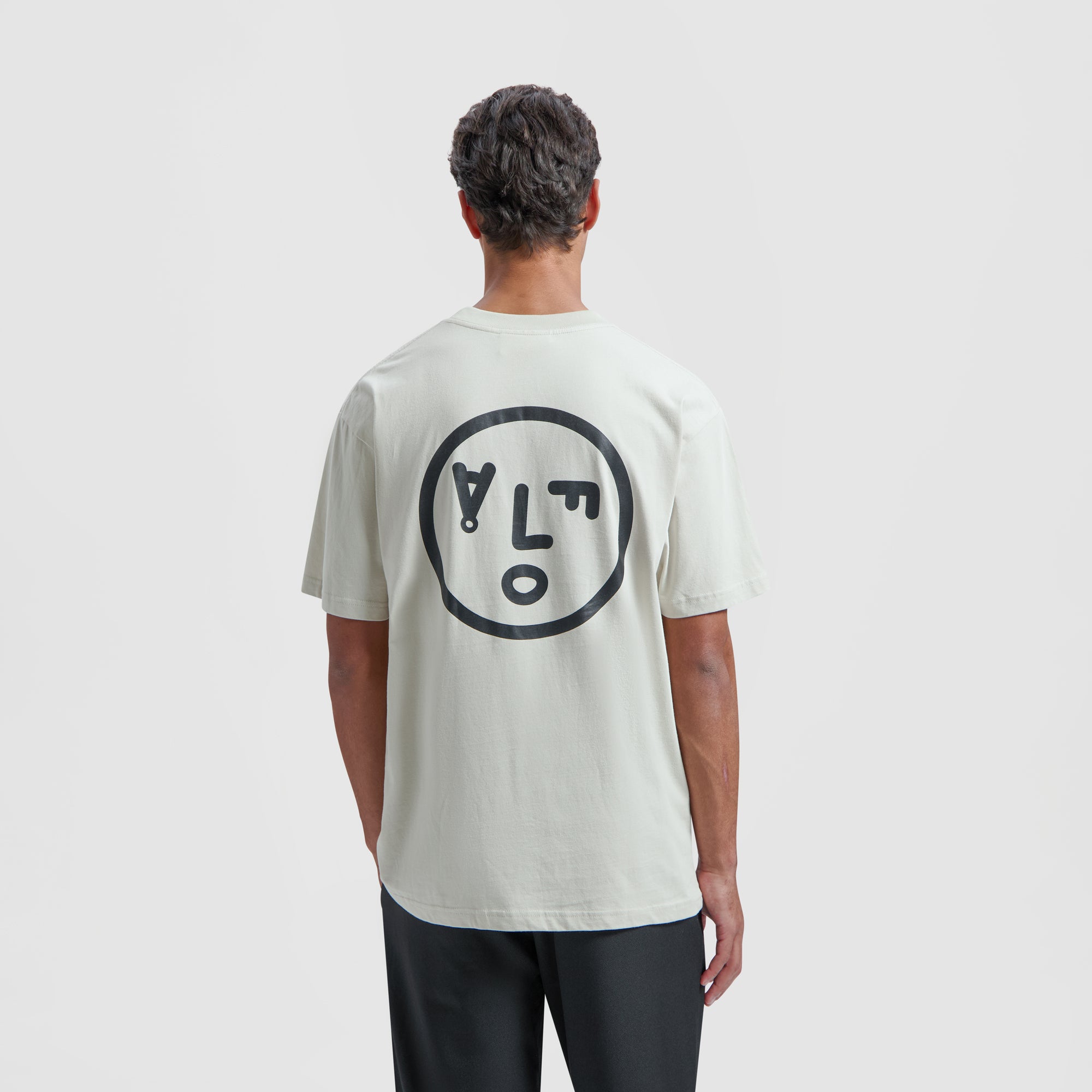 Face Tee - Cement