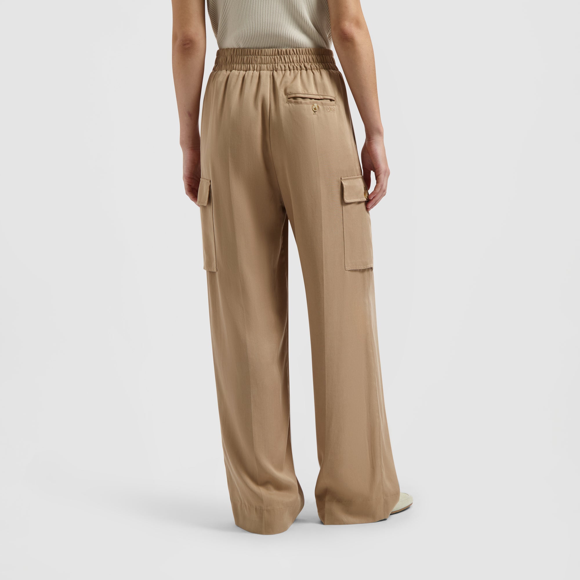 Tailored Cargo Pant - Cinnamon Brown