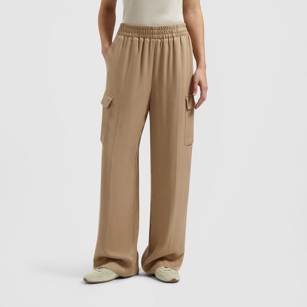 TAILORED CARGO PANT | CINNAMON