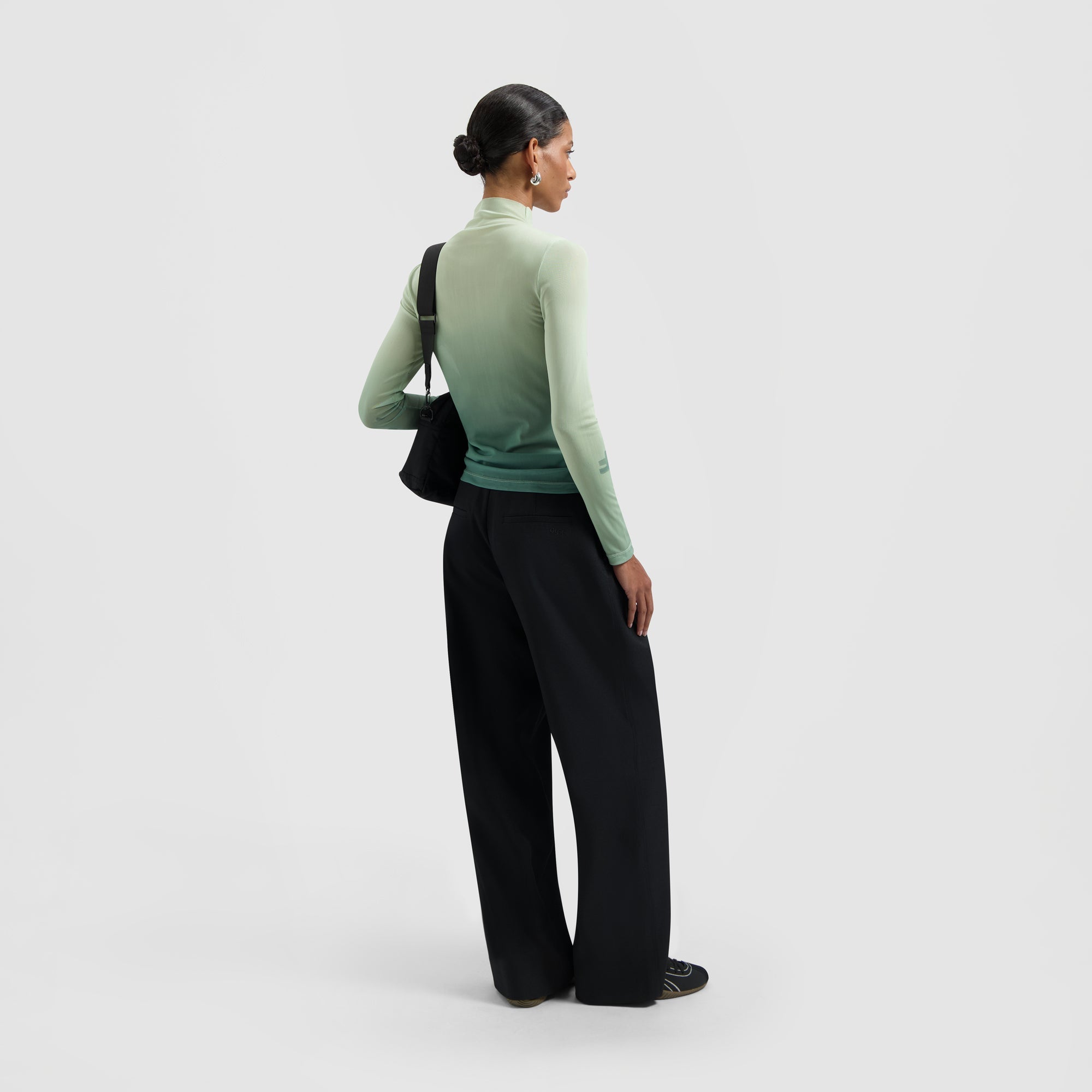 Dandelion Mockneck Top - Pale Green