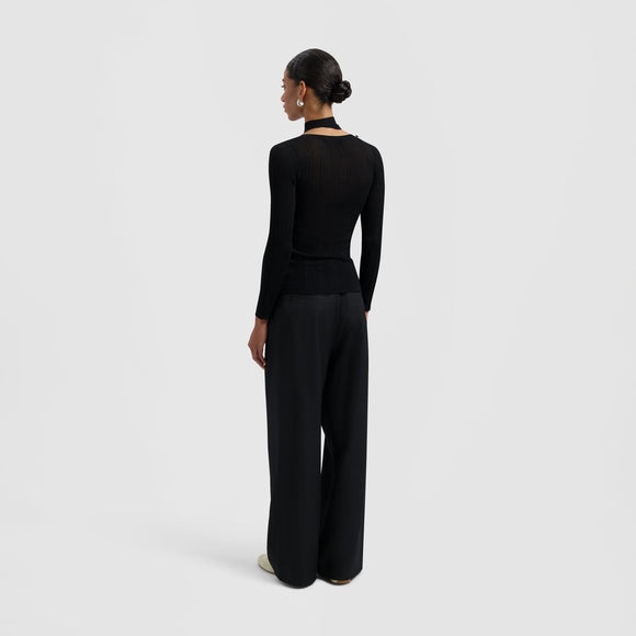 Tailored Trousers - Black