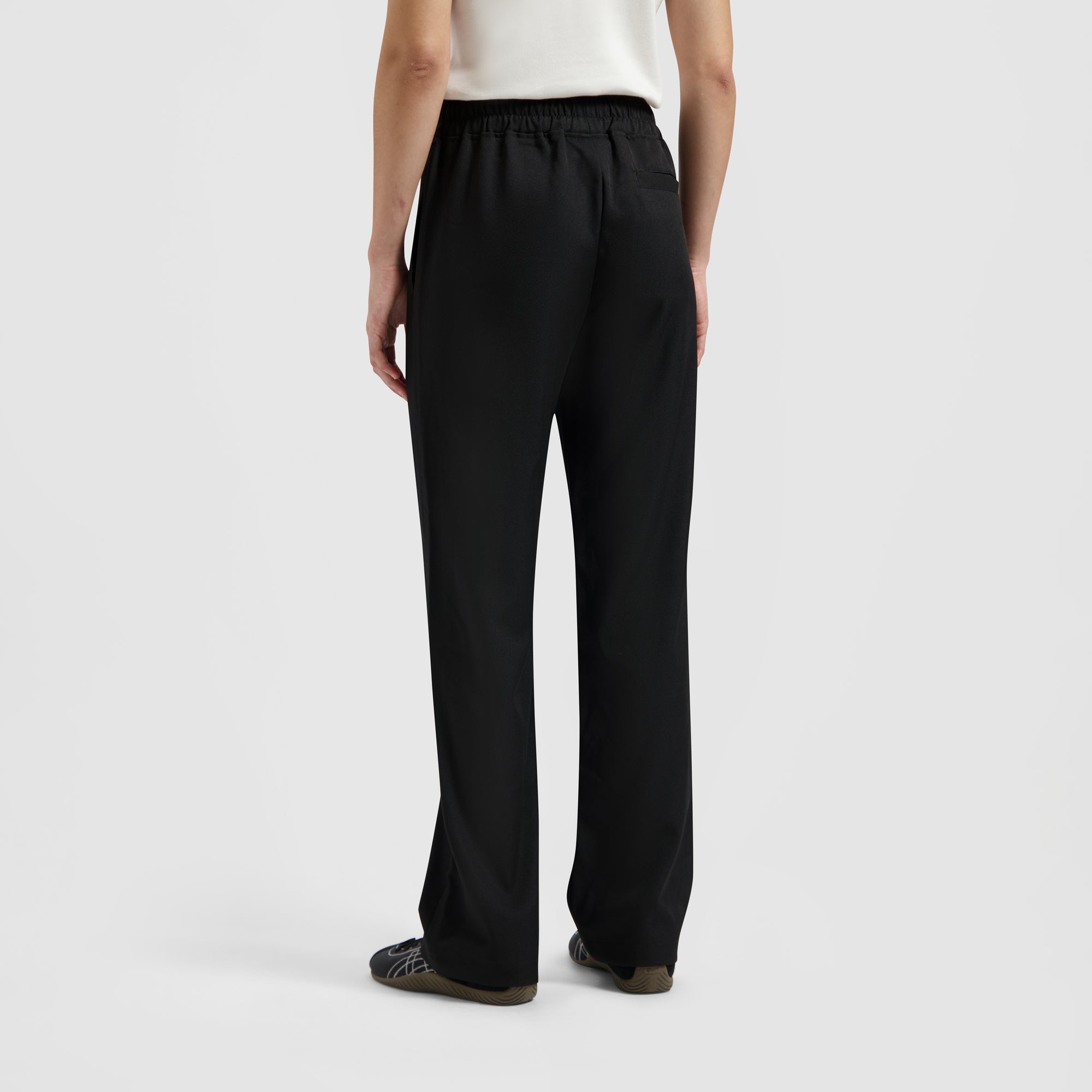 WMN Pintuck Trouser - Black