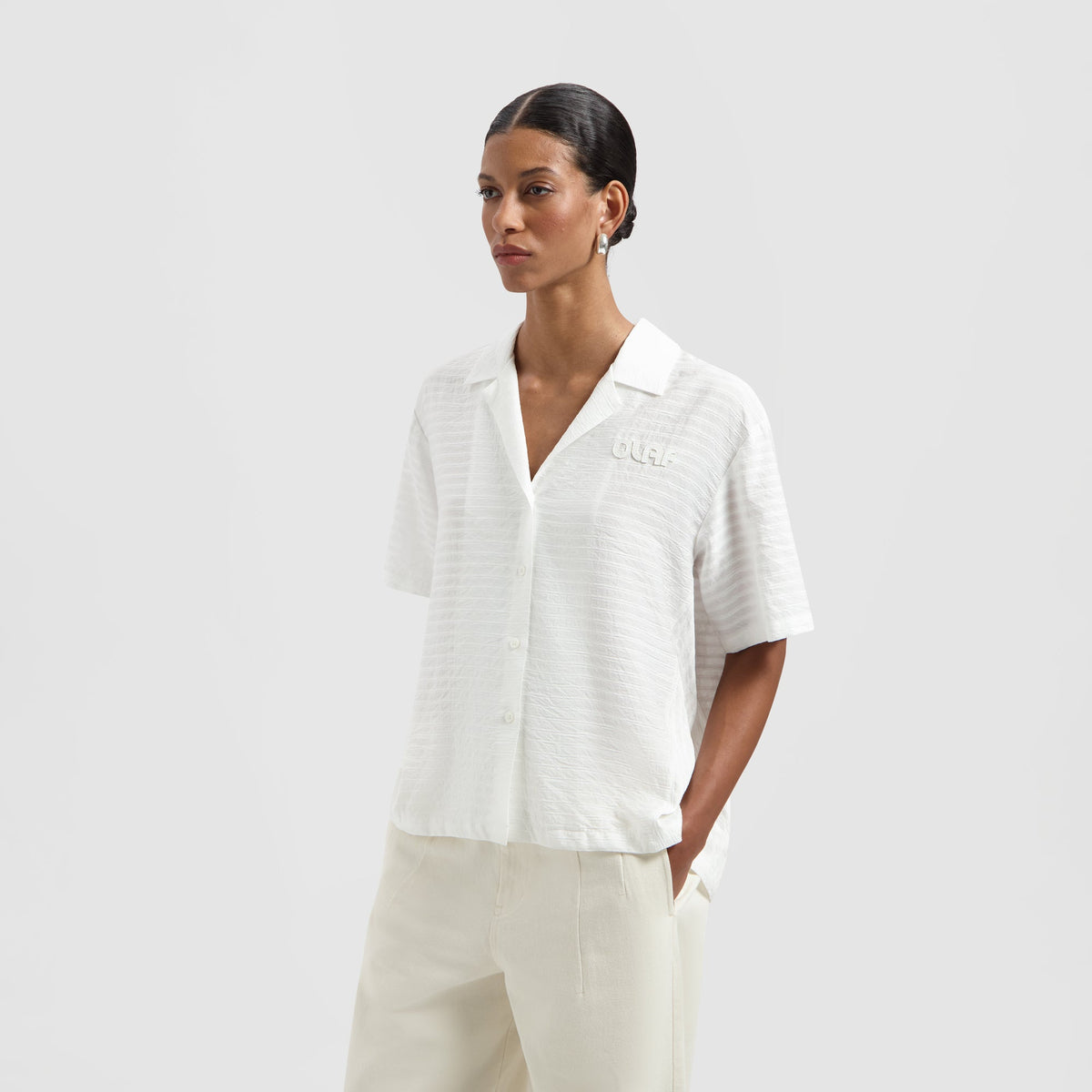 CAMP SHIRT SS | OFF WHITE