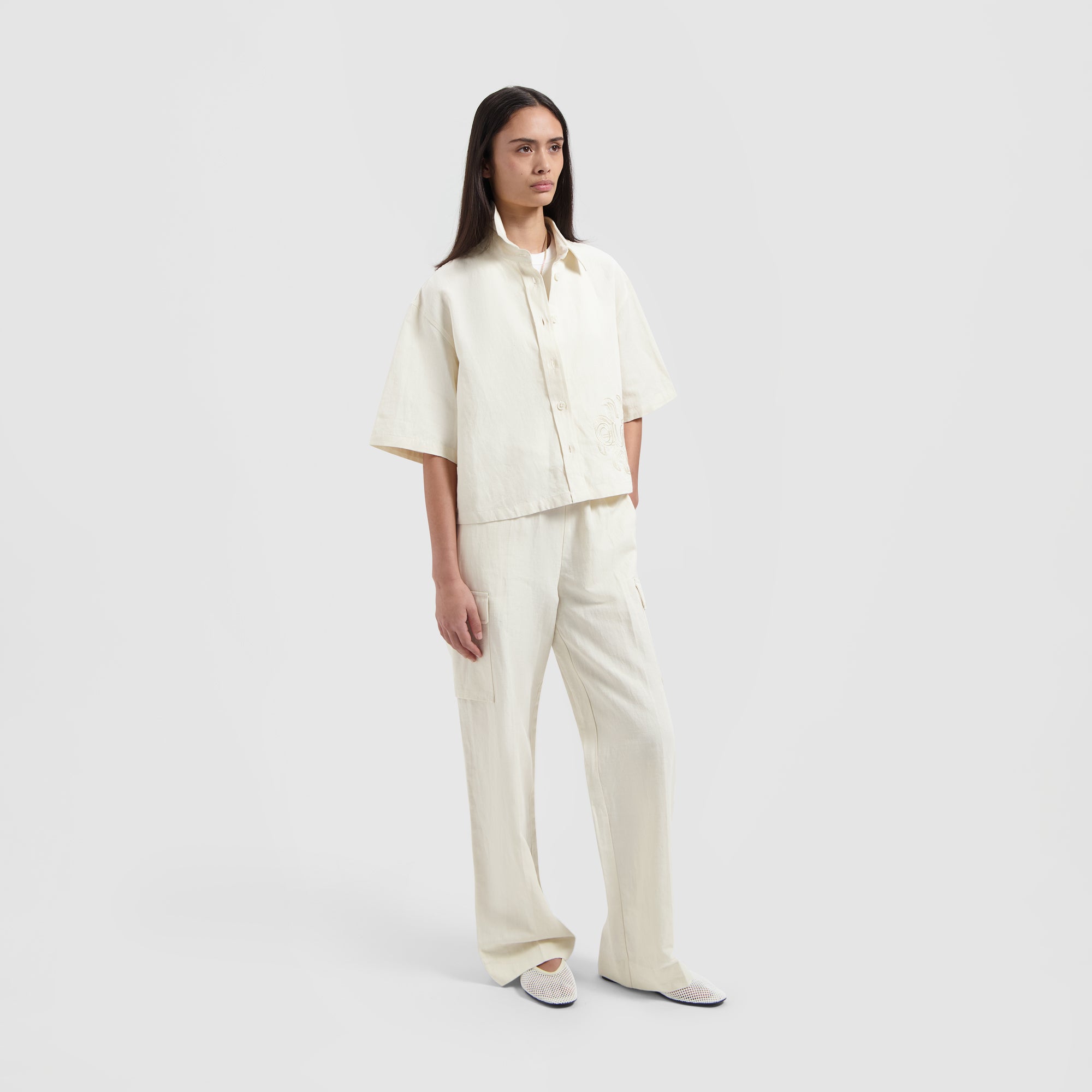 Cotton Linen Sun Shirt