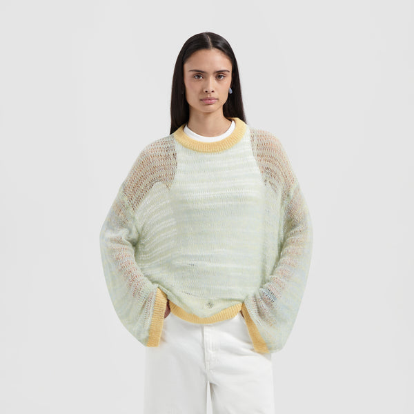 Loose Knit Top LS