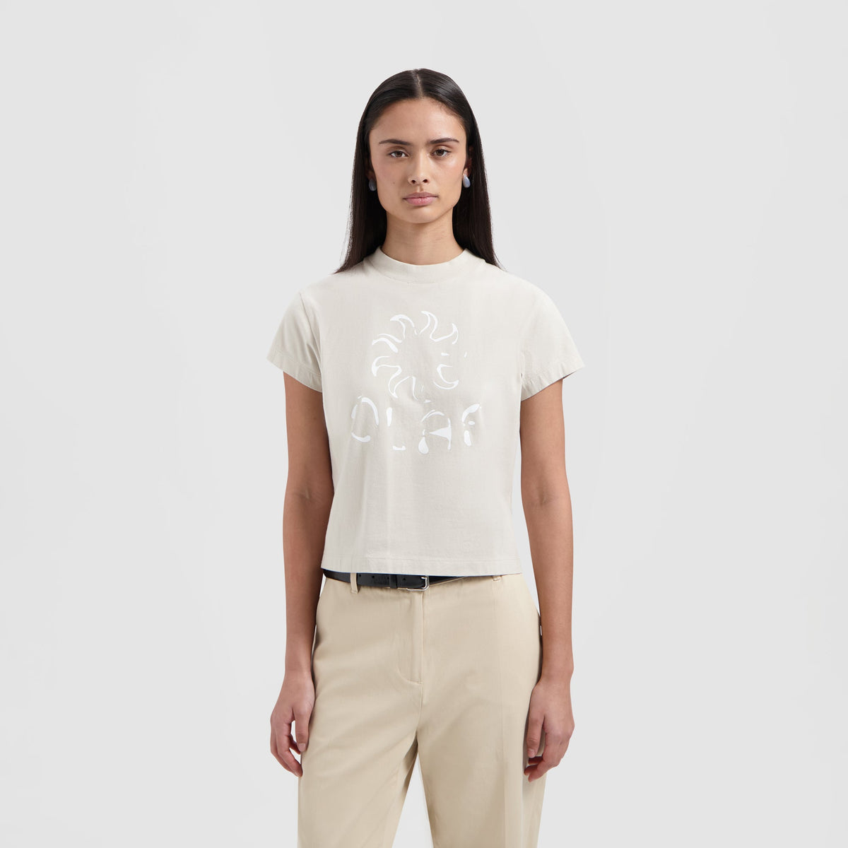 SUN BABY TEE | CEMENT