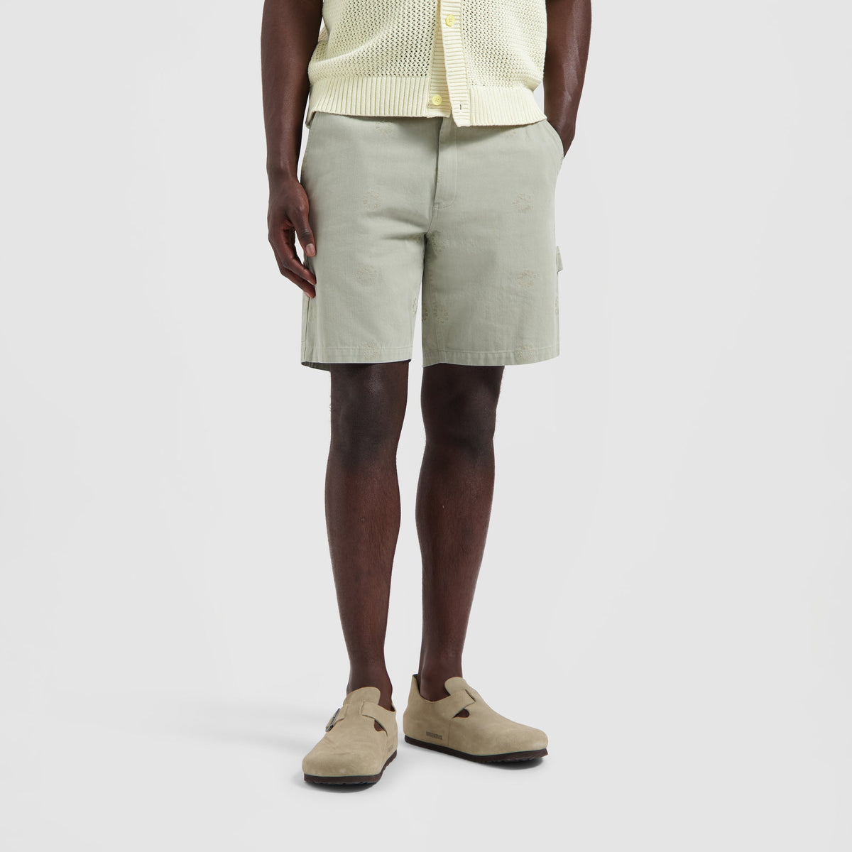 EMBRO SUN CARPENTER SHORTS | SAGE