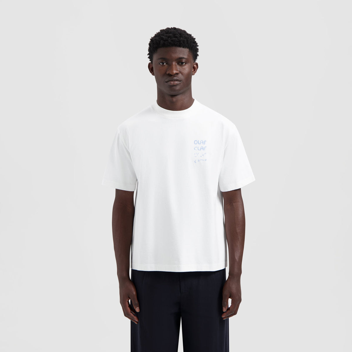 SPRAY GRAPHIC TEE | OPTICAL WHITE
