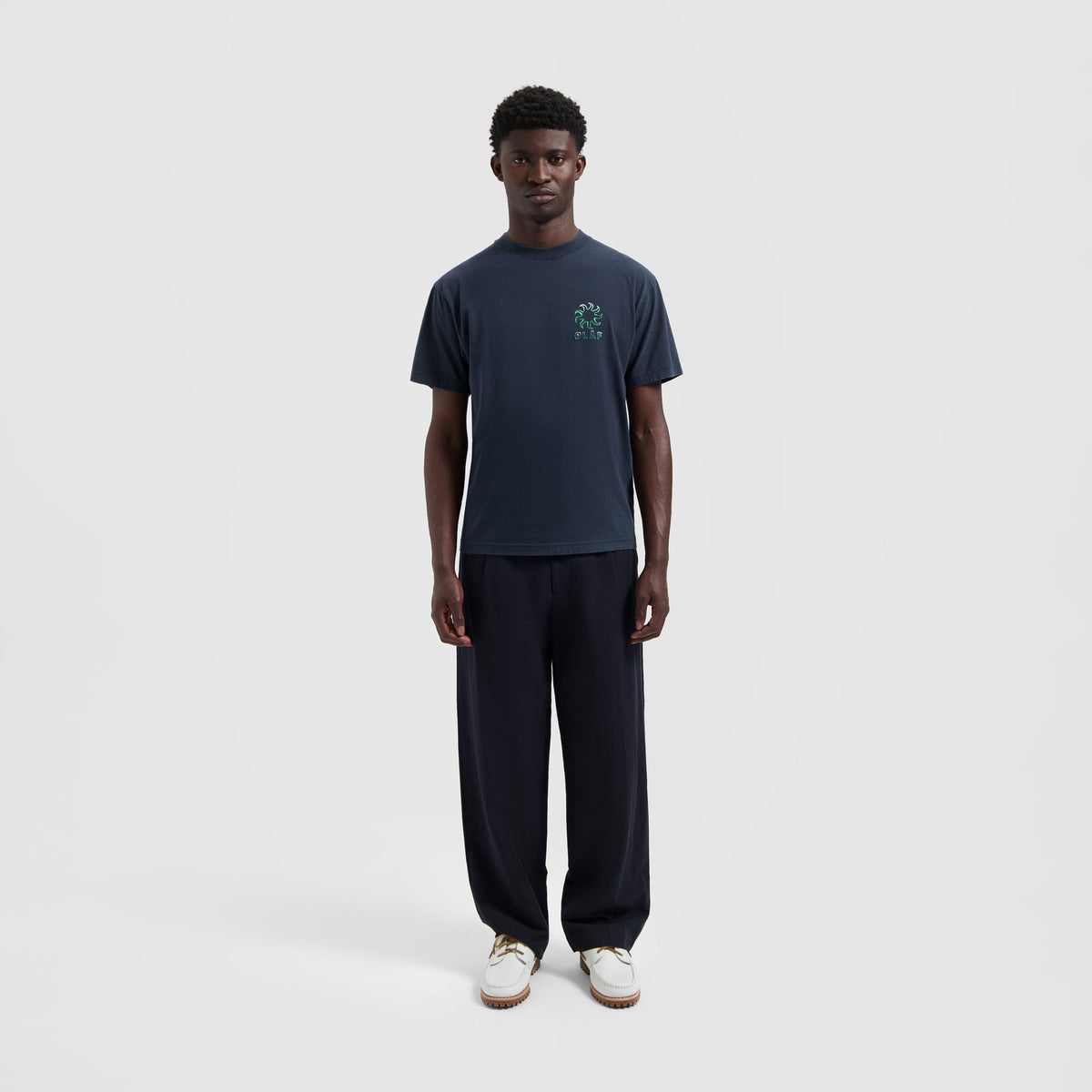 GRADIENT SUN TEE | WASHED NAVY
