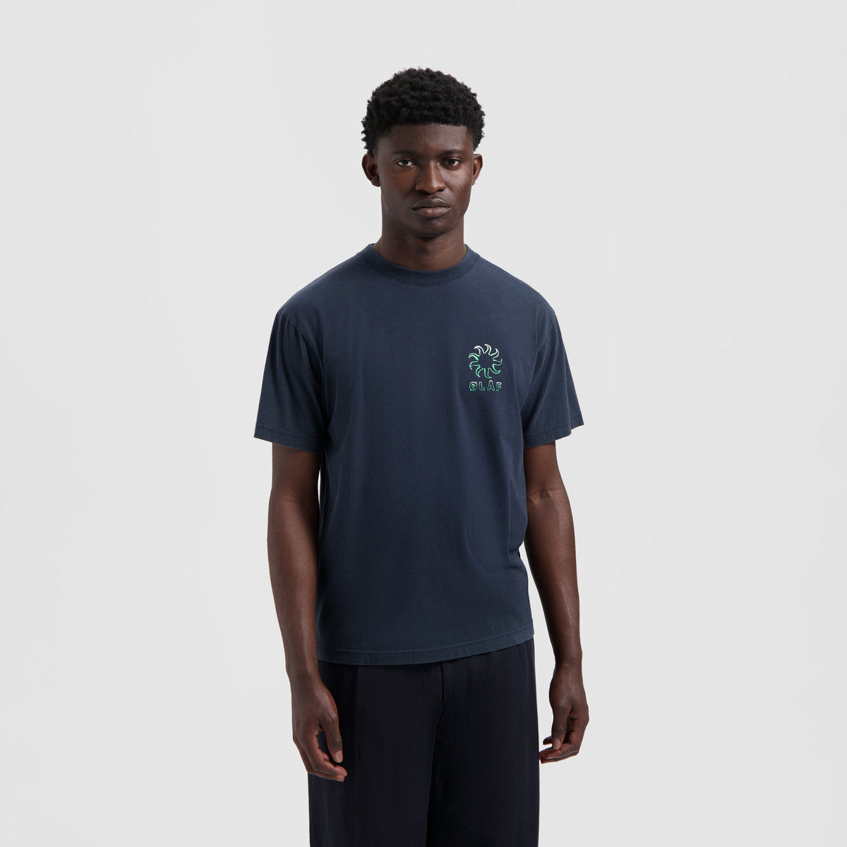 GRADIENT SUN TEE | WASHED NAVY