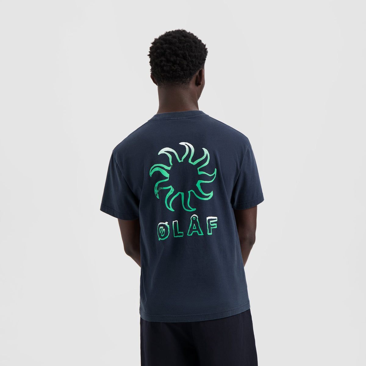 GRADIENT SUN TEE | WASHED NAVY