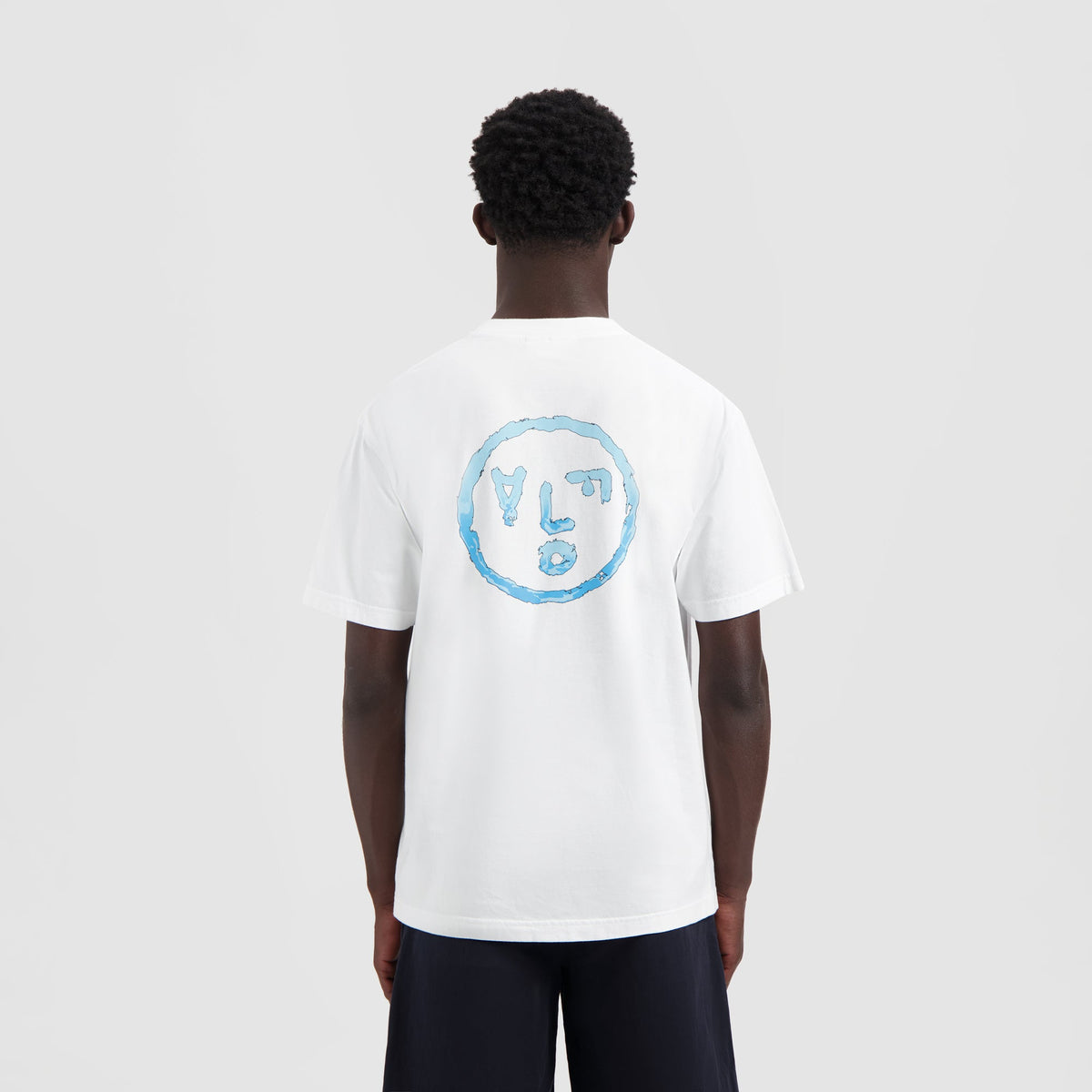 SUNSCREEN FACE TEE | OPTICAL WHITE