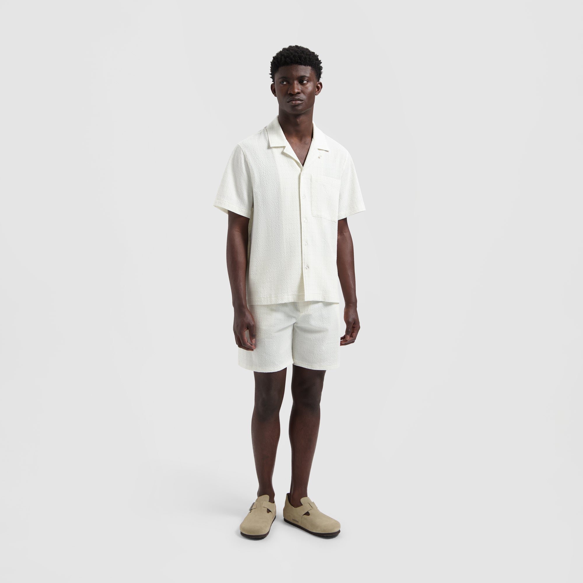 Fine Check Shorts