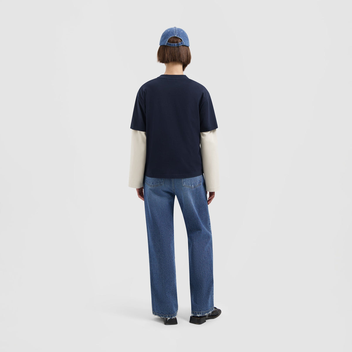 MONOGRAM REGULAR TEE | NAVY