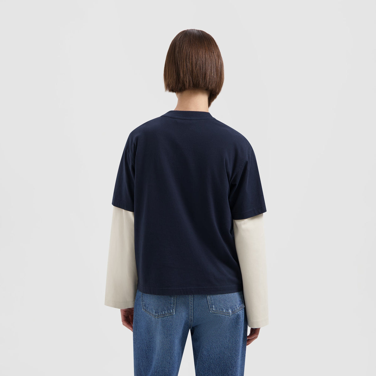 MONOGRAM REGULAR TEE | NAVY