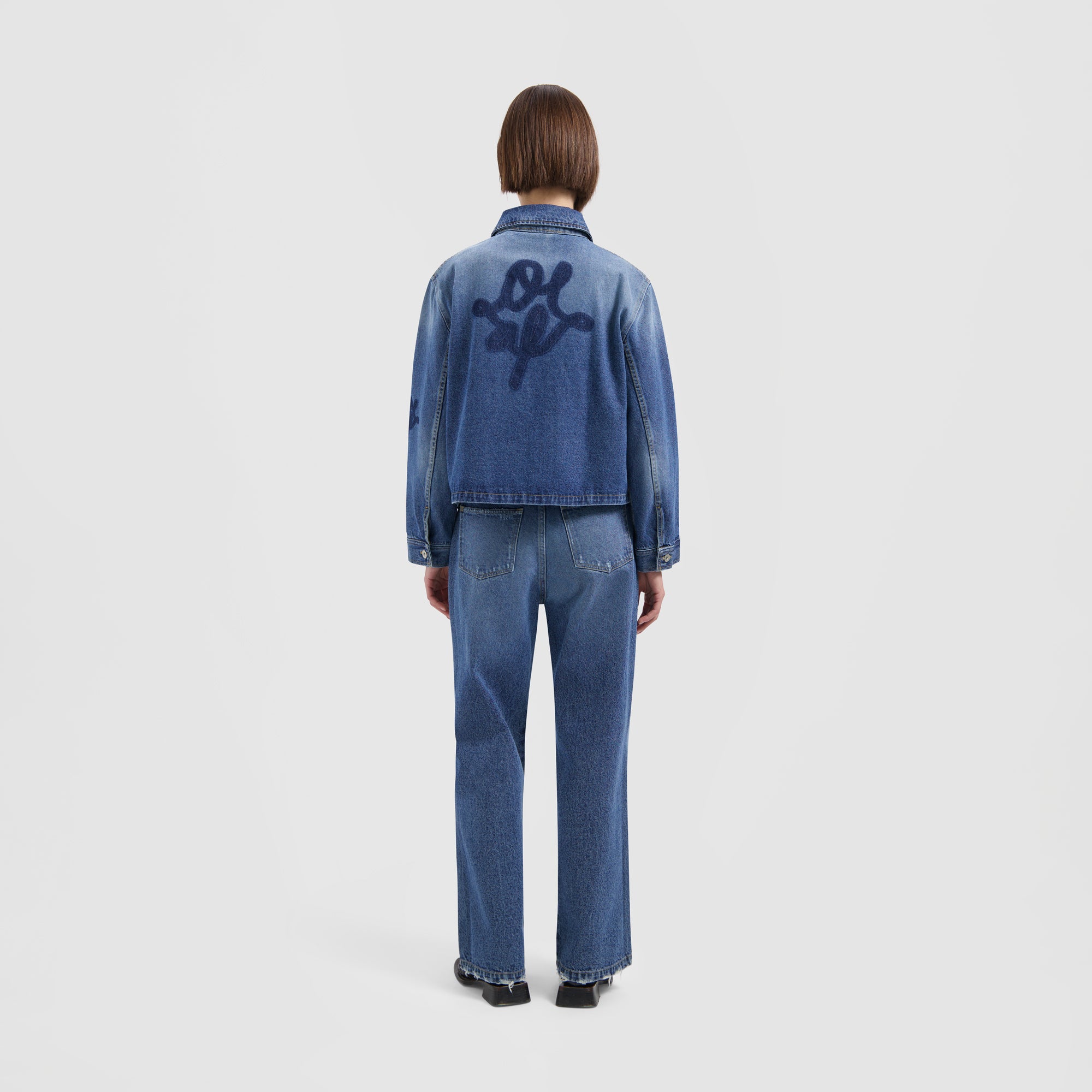 Monogram Denim Jacket