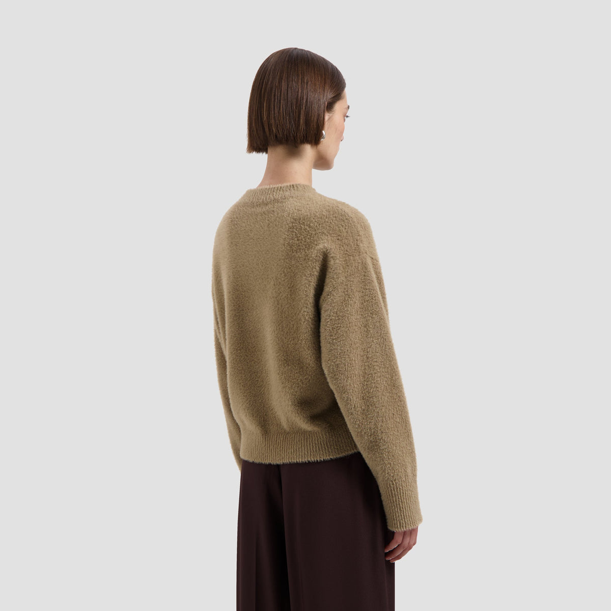 FLUFFY SCRIPT LOGO KNIT | STARFISH