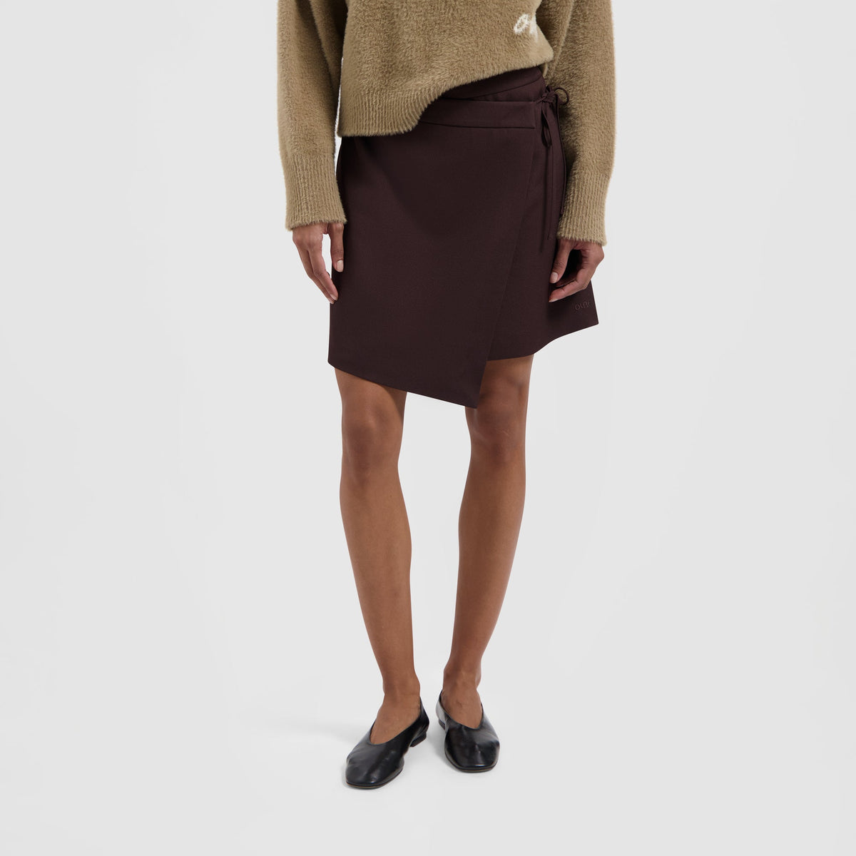 WRAP SKIRT | HOT FUDGE
